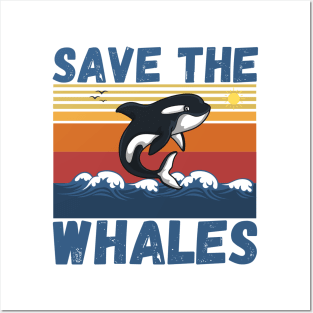 Save The Whales Posters and Art